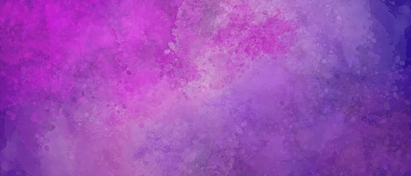 Purpurowe Blu Magenta Artystyczne Tło Akwareli — Zdjęcie stockowe
