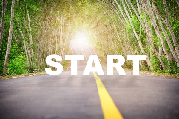 Beginnen Met Planning Met Strategie Routekaart Business Start Uitdaging Concept — Stockfoto