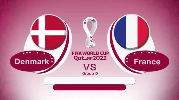 Кубок Світу Футболу 2022 Катар — стокове відео