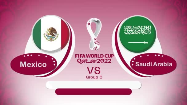 Fifa 2022年世界杯卡塔尔 — 图库视频影像