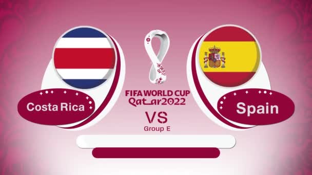 Piala Dunia Fifa 2022 Qatar — Stok Video
