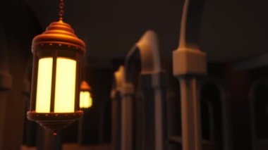 İçerideki 3D Cami Canlandırması 