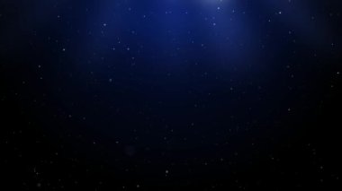 Soyut Mavi Parçacıklar Arkaplan Döngüsü