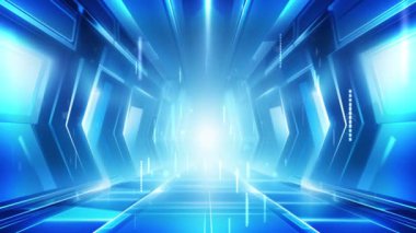 Mavi Kurumsal Arkaplan Döngüsü, Şirket Geçmişi, Ticaret ve Pazarlama Konsepti