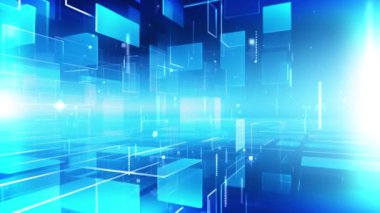 Mavi Kurumsal Arkaplan Döngüsü, Şirket Geçmişi, Ticaret ve Pazarlama Konsepti