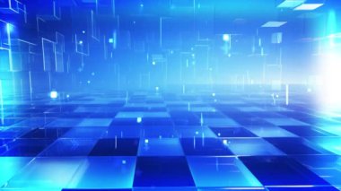 Mavi Kurumsal Arkaplan Döngüsü, Şirket Geçmişi, Ticaret ve Pazarlama Konsepti