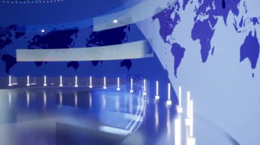 Dünya Haritası arka planı. Haber stüdyosu haberleri ve son dakika haberleri için canlı yayındayız.