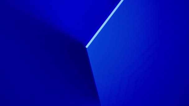 Arka Işıklandırmalı Cam Bant Mavisi Temiz Bileşim — Stok video
