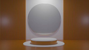 Ürün ekran platformu. 3B görüntüleme