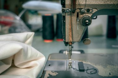 Terzi çalışma masası; dikiş ögeleri; Eski Arkaplan