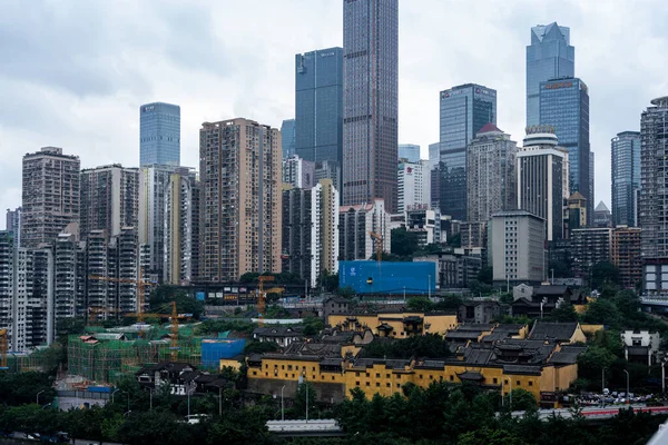 Chongqing Chiny Czerwca 2023 Widok Miasto Chongqing Jest Słynny Cel — Zdjęcie stockowe
