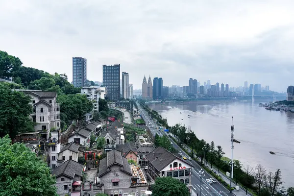 Chongqing China Juni 2023 Ein Blick Auf Die Stadt Chongqing — Stockfoto