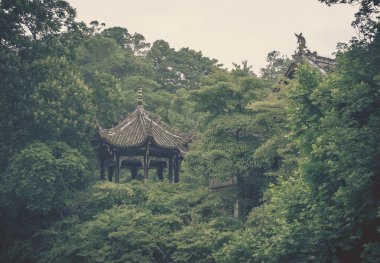 Dujiangyan, Sichuan, Çin, 08 Haziran 2023, Dujiangyan Sulama Sistemi Dujiangyan, Sichuan, Çin. Ünlü bir UNESCO Dünya Mirası sitesi.