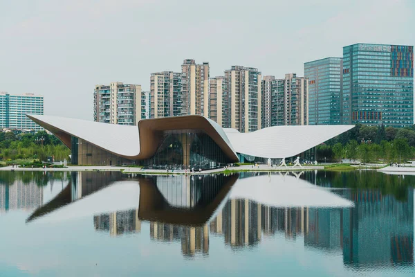 Chengdu Chine Juin 2023 Vue Musée Art Tianfu Chengdu Qui — Photo