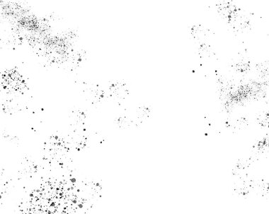 Beyaz arkaplanda soyut mürekkep sıçraması