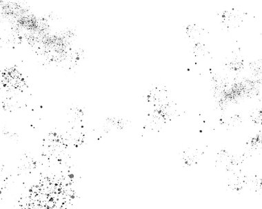 Beyaz arkaplanda soyut mürekkep sıçraması