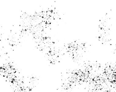 Beyaz arkaplanda soyut mürekkep sıçraması