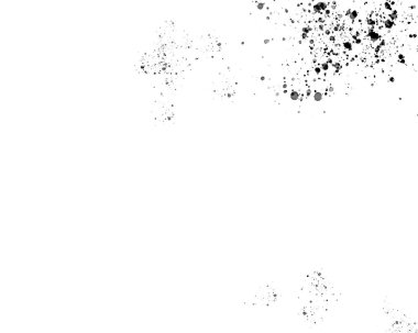 Beyaz arkaplanda soyut mürekkep sıçraması