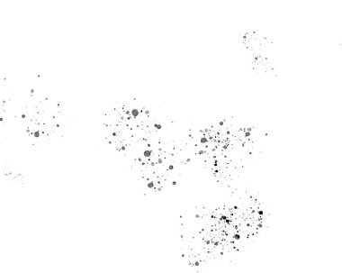 Beyaz arkaplanda soyut mürekkep sıçraması