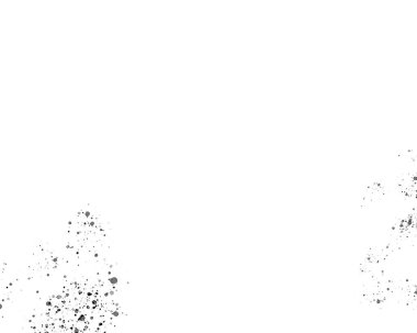 Beyaz arkaplanda soyut mürekkep sıçraması