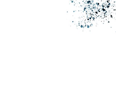 Beyaz arkaplanda soyut mürekkep sıçraması