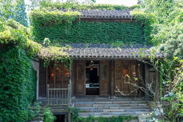 Wuzhen, Hangzhou, Çin, 29 Mayıs 2024: Wuzhen Antik Su Kenti, Çin 'in en ünlü tarihi ve kültürel şehirlerinden biridir.