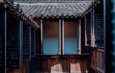 Geleneksel Çin mimarisinin ayrıntıları 