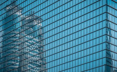 Şehir manzaralı Şangay, Çin 'de binalar