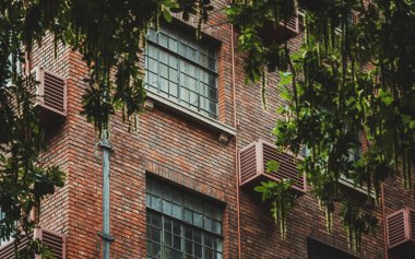 Çin, Şangay 'da geleneksel dış cephe dış cephe detaylarını kapatın.