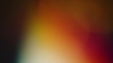 Işık, soyut 4K görüntülerini sızdırır. Yanıp sönen çember mercek parlayan işaret fişeği örtüleri, canlandırma bulanık renk arkaplanı. Çekimleriniz üzerinde birleştirme, videoyu biçimlendirme, geçişler