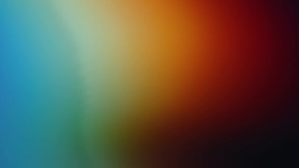 Luz Multicolor Filtra Imágenes Arco Iris Sobre Fondo Negro Lente — Vídeos de Stock