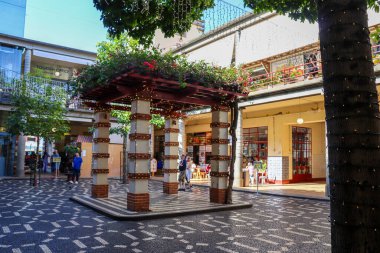 Portekiz 'deki Madeira adasının güzel taklitleri.