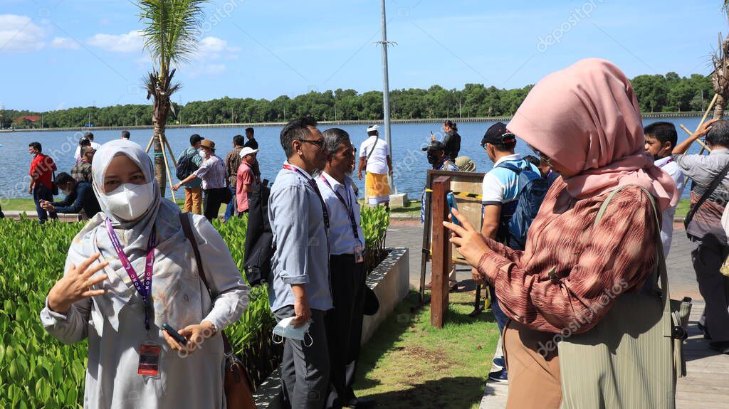 Ngurah Rai Tahura mangrove area, meeting place for state leaders at the G20 Summit Bali 8 December 2022
