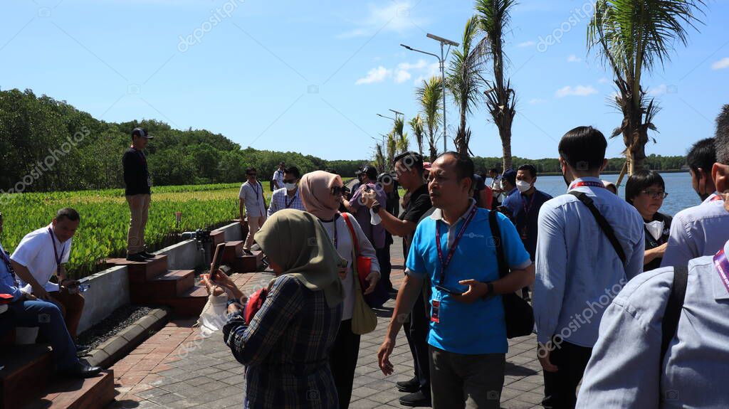 Ngurah Rai Tahura mangrove area, meeting place for state leaders at the G20 Summit Bali 8 December 2022