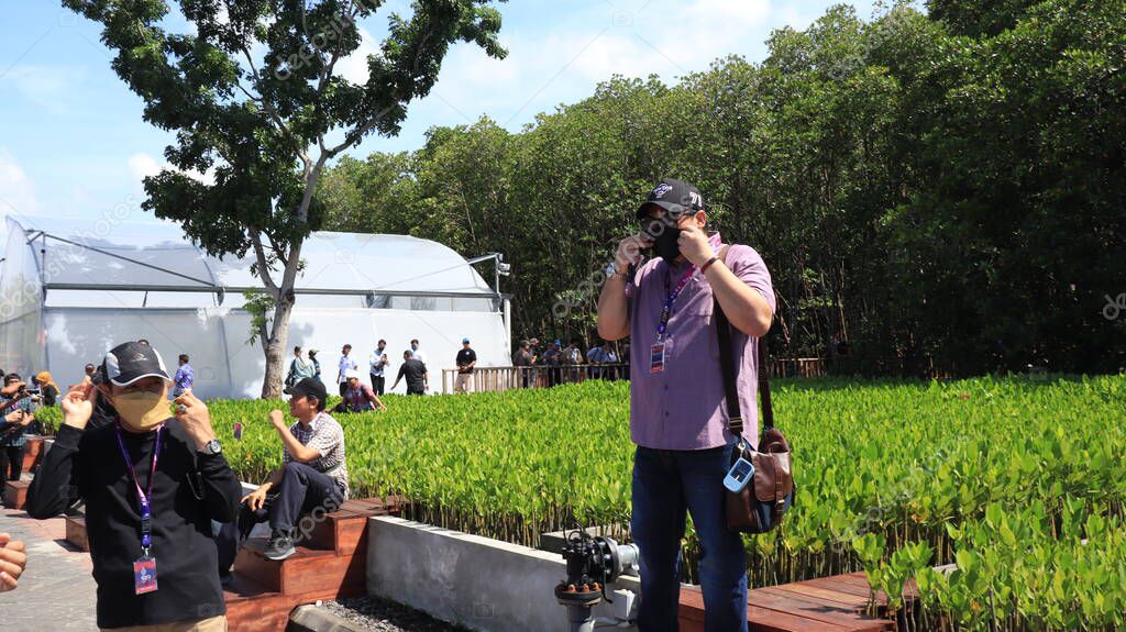 Ngurah Rai Tahura mangrove area, meeting place for state leaders at the G20 Summit Bali 8 December 2022