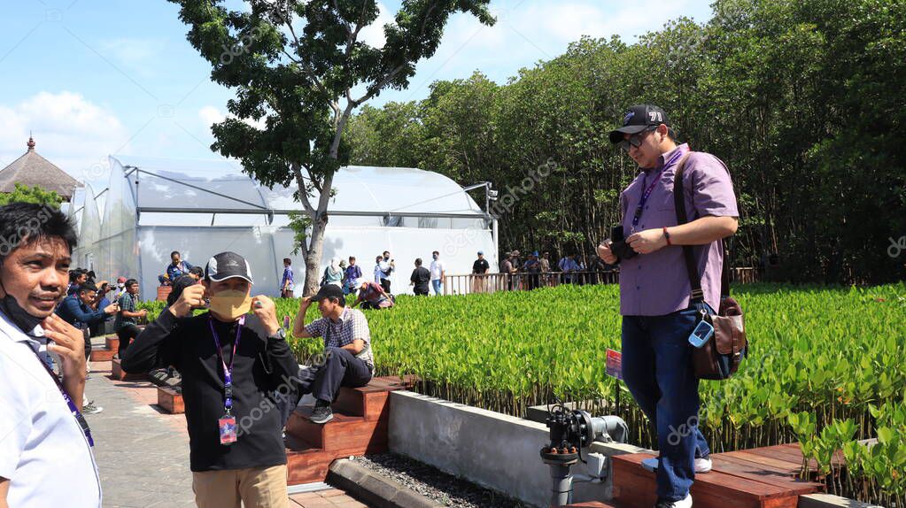 Ngurah Rai Tahura mangrove area, meeting place for state leaders at the G20 Summit Bali 8 December 2022