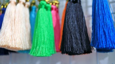 Boho colorful accessories bohemian scandinavian style