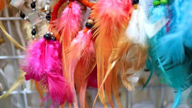 Boho colorful accessories bohemian scandinavian style