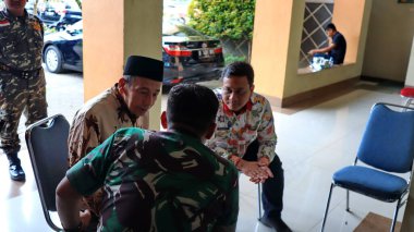 Habib Muhammad Luthfi bin Ali bin Yahya, a world Islamic figure from Nahdlatul Ulama, who is also President Jokowi's Advisory Council Pekalongan Indonesia, December 20, 2022