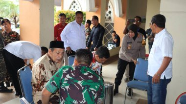 Habib Muhammad Luthfi bin Ali bin Yahya, a world Islamic figure from Nahdlatul Ulama, who is also President Jokowi's Advisory Council Pekalongan Indonesia, December 20, 2022