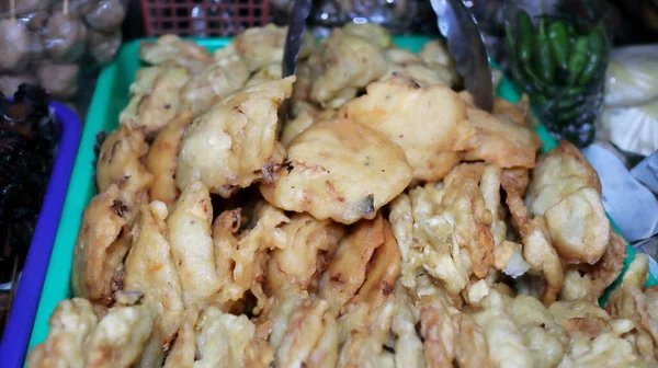 Angkringan Είναι Ένα Καροτσάκι Για Πωλούν Διάφορα Είδη Τροφίμων Και — Φωτογραφία Αρχείου
