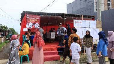 Endonezya 'daki genel seçimlerin atmosferi, 14 Şubat 2024, Pekalongan City