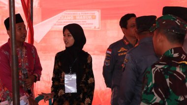 Endonezya 'daki genel seçimlerin atmosferi, 14 Şubat 2024, Pekalongan City