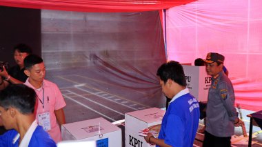 Endonezya 'daki genel seçimlerin atmosferi, 14 Şubat 2024, Pekalongan City