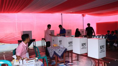 Endonezya 'daki genel seçimlerin atmosferi, 14 Şubat 2024, Pekalongan City