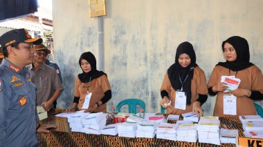 Endonezya 'daki genel seçimlerin atmosferi, 14 Şubat 2024, Pekalongan City