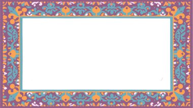 Tasarım, batik tasarım, geleneksel tasarım, şablon kapağı için çerçeve ve çerçeve ile arkaplan