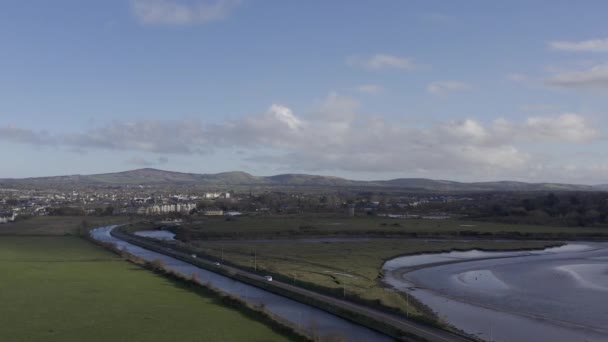 Schilderachtig Uitzicht Blennerville Windmolen Het Schiereiland Dingle County Kerry Ierland — Stockvideo