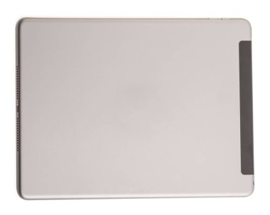 Laptop bilgisayarı beyaz arkaplanda izole edildi, bilgisayar laboratuvarı.