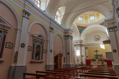 Castiglione di Carovilli, Isernia, Molise. San Nicola di Bari kilisesi.